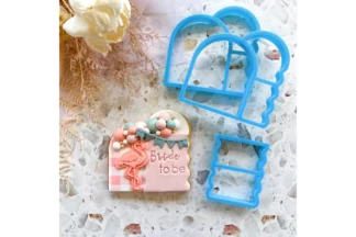 Maldives Inspired Statement Cutter Set (Cake Sera Sera),MLC014