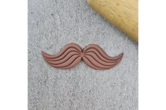 Moustache Embosser and Cutter Set Custom Cookie Cutters,SET015