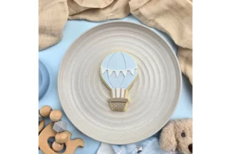 Hot Air Balloon Cutter and Embosser Set Custom Cookie Cutters,SET025