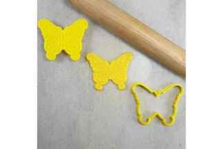 Butterfly Debosser and Cutter Set Custom Cookie Cutters,SET028