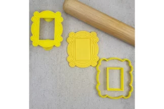 Friends Door Frame Cutter and Embosser Set Custom Cookie Cutters,SET222