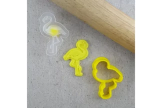 Flamingo Mini Cutter and Embosser Set Custom Cookie Cutters,SET239-2
