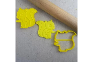 Squirrel Cutter and Embosser Set Custom Cookie Cutters,SET255