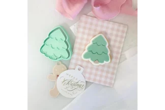 Christmas Tree - Bento Minis Cutter Set (SweetP) Custom Cookie Cutters,SPB029