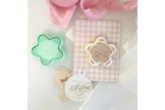 Christmas Star - Bento Minis Cutter Set (SweetP) Custom Cookie Cutters,SPB030