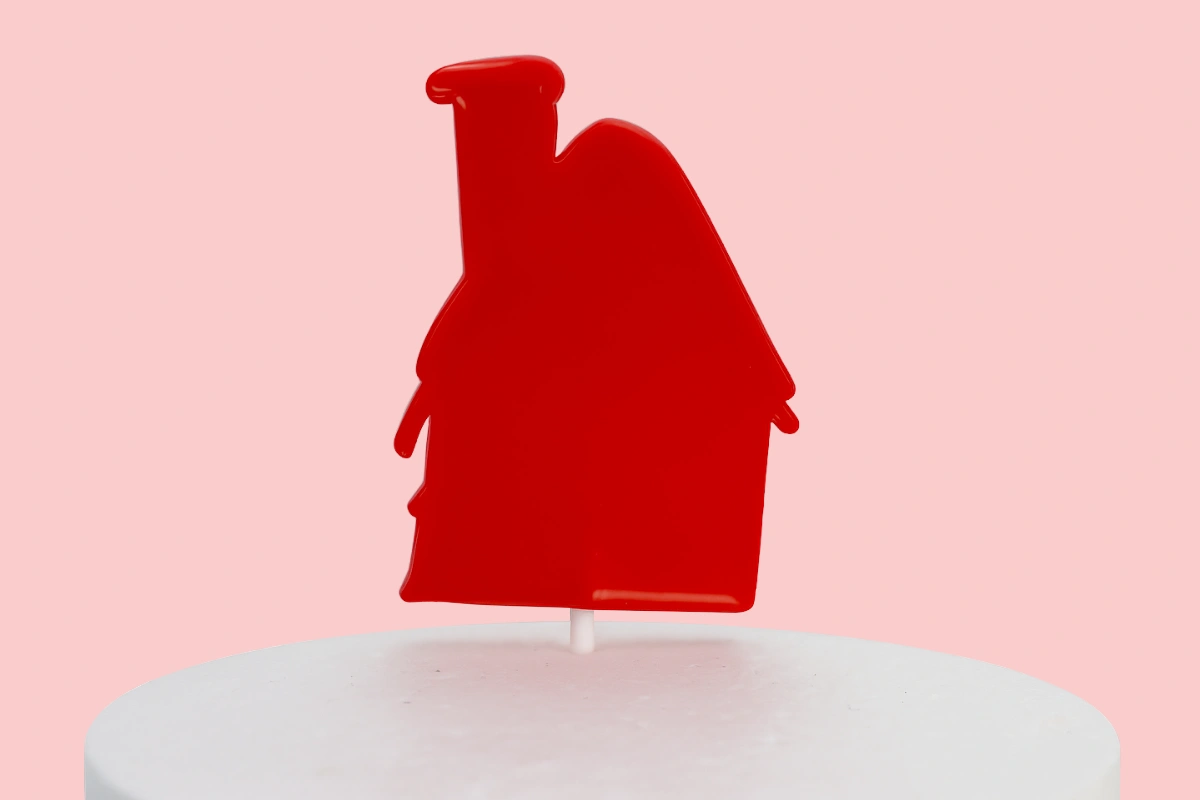 6PCS Christmas House Toppers Iconic Cake Art | My Dream Cake ICA-MTSCHT-006_2