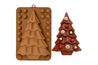 Christmas Tree Silicone Mould Iconic Cake Art,ICA-006-074
