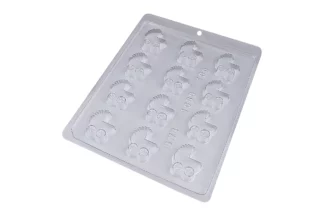 BWB BABY CARRIAGE BONBON MOULD,BWB1080