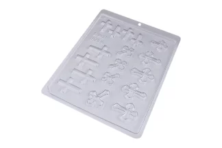 BWB CROSS ORNAMENT MOULD,BWB9914