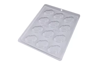 BWB DOUBLE HEART MOULD,BWB9946