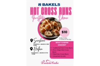 Bakels Hot Cross Bun Demo,DEMO-HCB0326H