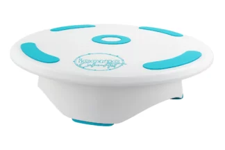 Lock n Turn Cake Turntable,12 Inch 30cm Cake Turntable and Stand Iconic Cake Art,ICA-TRPL-030